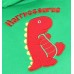 Personalised Boys Embroidered Dinosaur Hoodie Top